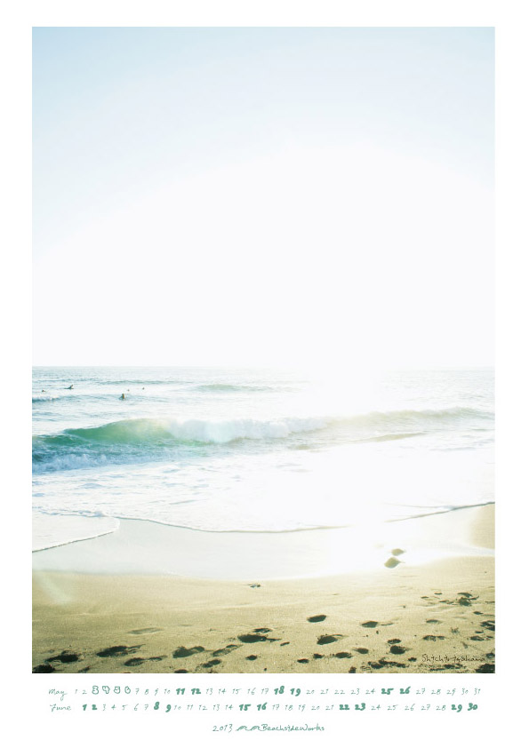 2013カレンダー5月・6月